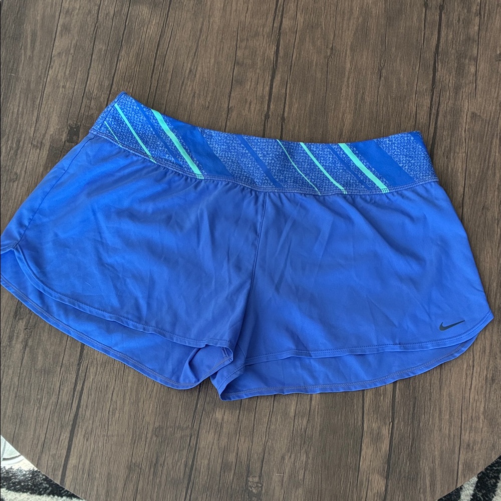 Nike Women's Lined Royal Blue Athletic Shorts